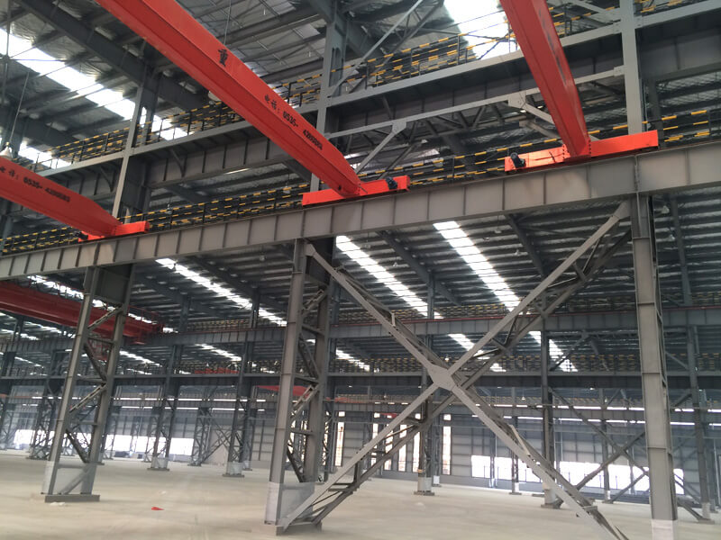 Industrial Heavy Prefab Steel Structure Factory Building