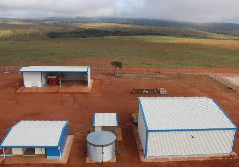 Steel Structure Corn Milling Plant