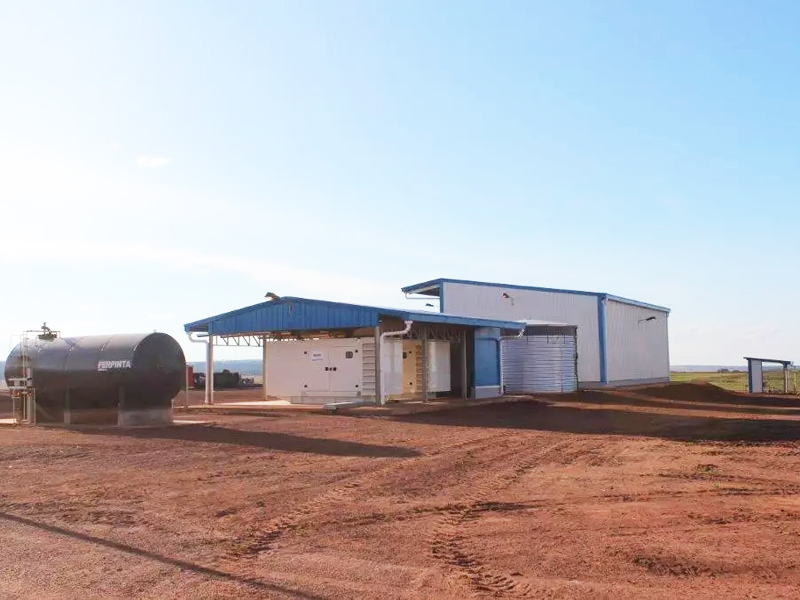 Steel Structure Corn Milling Plant
