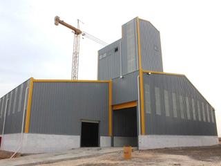  Steel Structure Feed Mill Plant